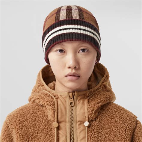 burberry wool cashmere hat pattern|Burberry beanie.